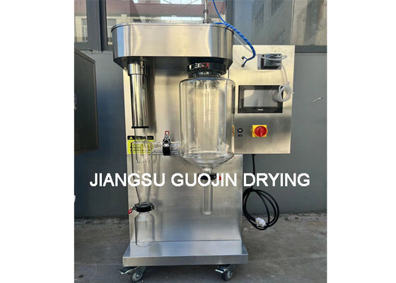 Type 2L de banc de dessiccateur de jet de laboratoire de poudre d'oeufs d'acier inoxydable mini pour l'industrie alimentaire