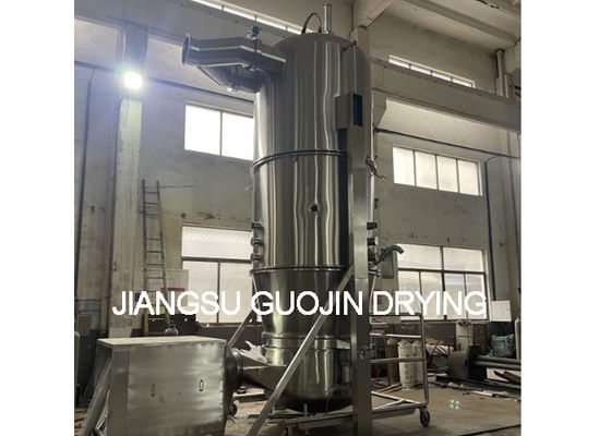 750 kg Granulateur de lit de liquide pharmaceutique 8000m3/h Capacité du ventilateur 0,3-0,6Mpa Pression de vapeur