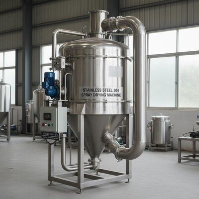 Machine de séchage par atomisation en acier inoxydable 304 Diamètre maximal de pulvérisation 4700 mm Température de sortie 80 à 90 degrés Convient pour l'élimination de l'humidité