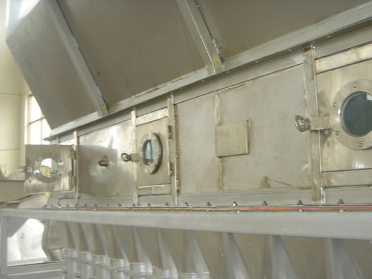 Machine de ébullition continue de dessiccateur de lit fluide d'acier inoxydable
