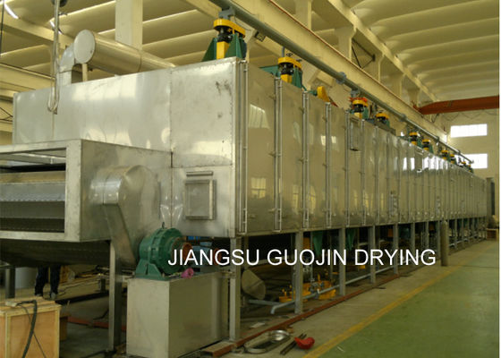 Convoyeur multi de couche Mesh Belt Dryer 5.5KW pour des puces de manioc