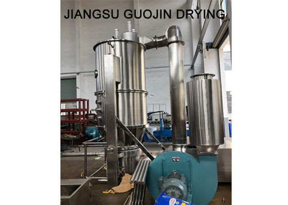 granulatoire de jet de lit fluide de l'acier inoxydable 18.5kw pour la poudre de lécithine et de petit lait