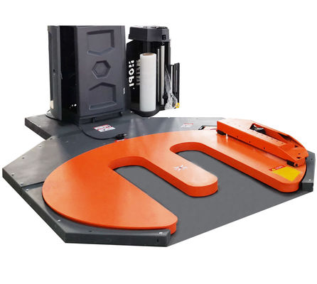 Type emballage automatique d'E de palette de plaque tournante facile pour la palette Jack