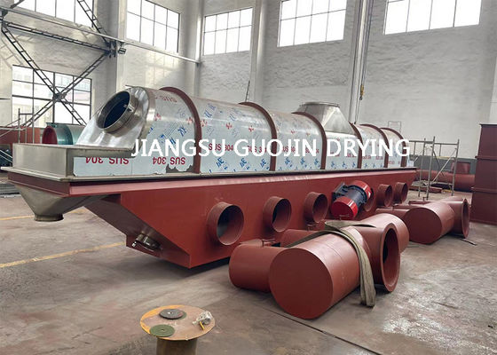 Dessiccateur à lit fluidisé de ZLG-1.5x9M Horizontal Continuous Vibrating pour le sel