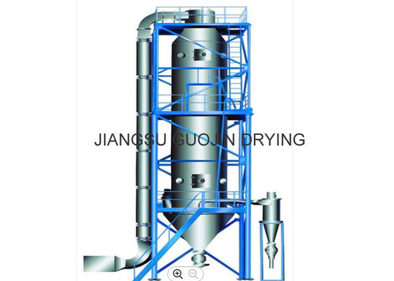 Granulatoire plus sec rotatoire de jet de bec de pression pour le liquide de nitrate de calcium