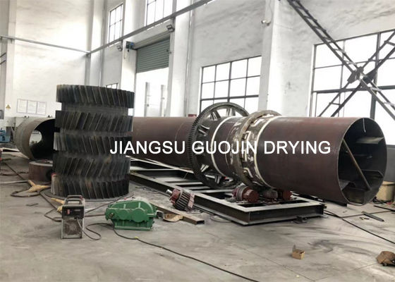 12M Length Professional Rotary Drum Dryer For Sand Coal Sludge