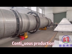 Séchoir rotatif à tambour de 2M de diamètre, 12000 kg/h, pour engrais phosphatés